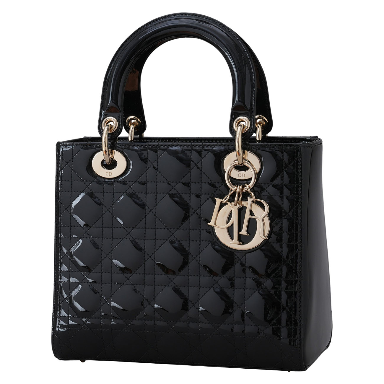 CHRISTIAN DIOR(USED)디올 페이던트 레이디디올 미듐